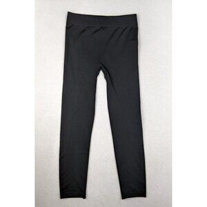 BLUE STAR CLOTHING COMPANY - WOMEN'S BLACK FLEECE LINED LEGGINGS - SIZE S/M